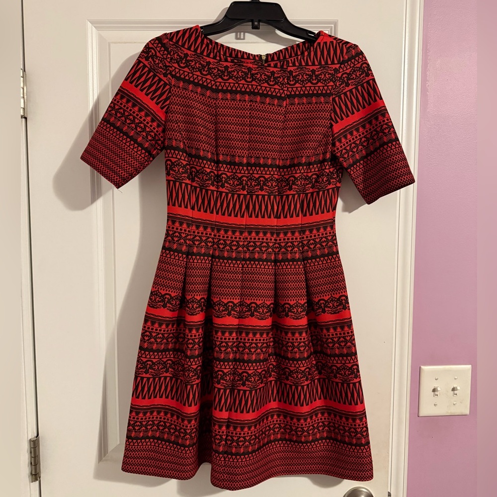 Danny & Nicole Red/Black Dress